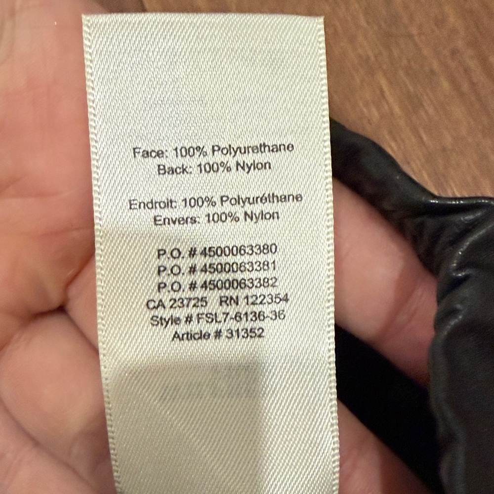 Wilfred Daria Black Faux Leather Leggings - Picture 7 of 10